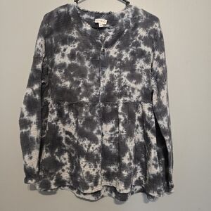 Wonderly Tie-Dye Blouse